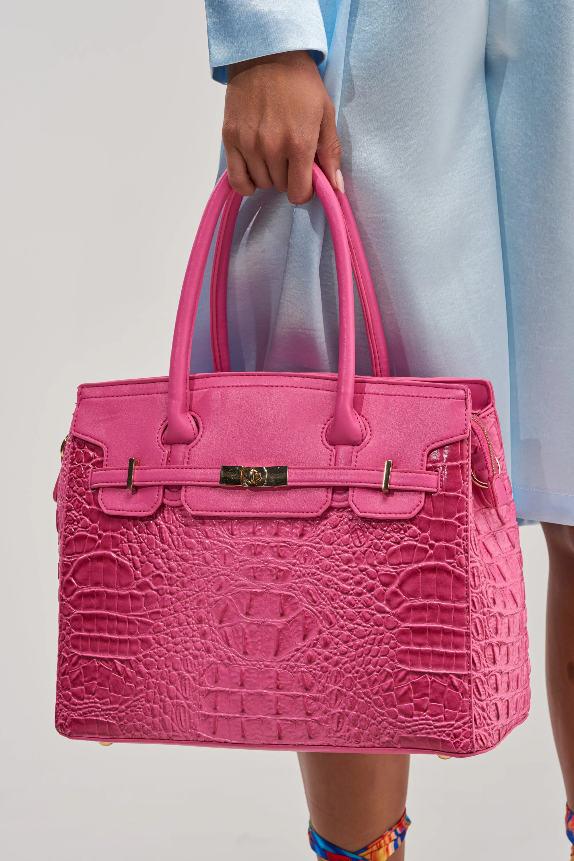 PRETTY IN PINK TOTE sold by AKIRA product image thumbnail 2