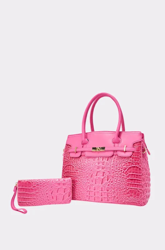 PRETTY IN PINK TOTE made by AKIRA
