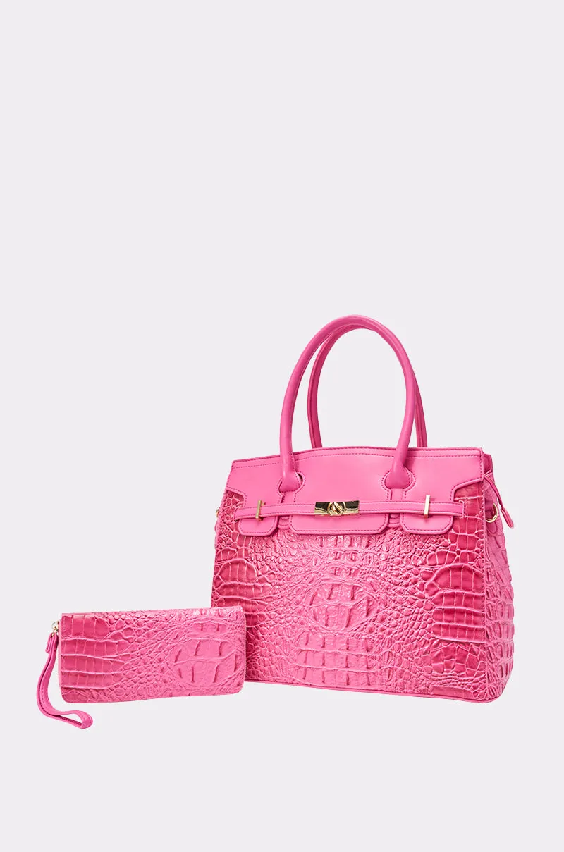 PRETTY IN PINK TOTE sold by AKIRA