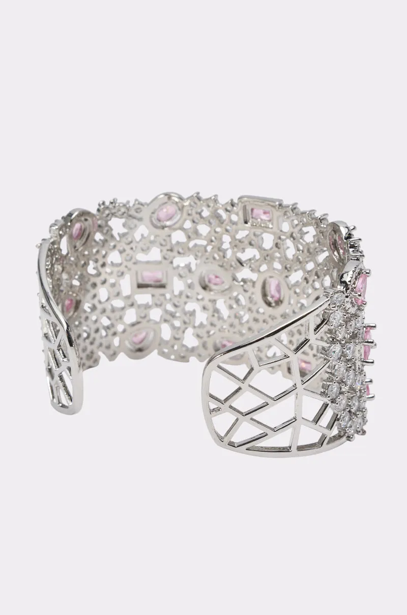 KEKE CZ BRACELET CUFF sold by AKIRA product image thumbnail 4
