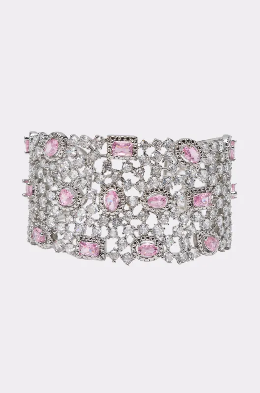 KEKE CZ BRACELET CUFF made by AKIRA