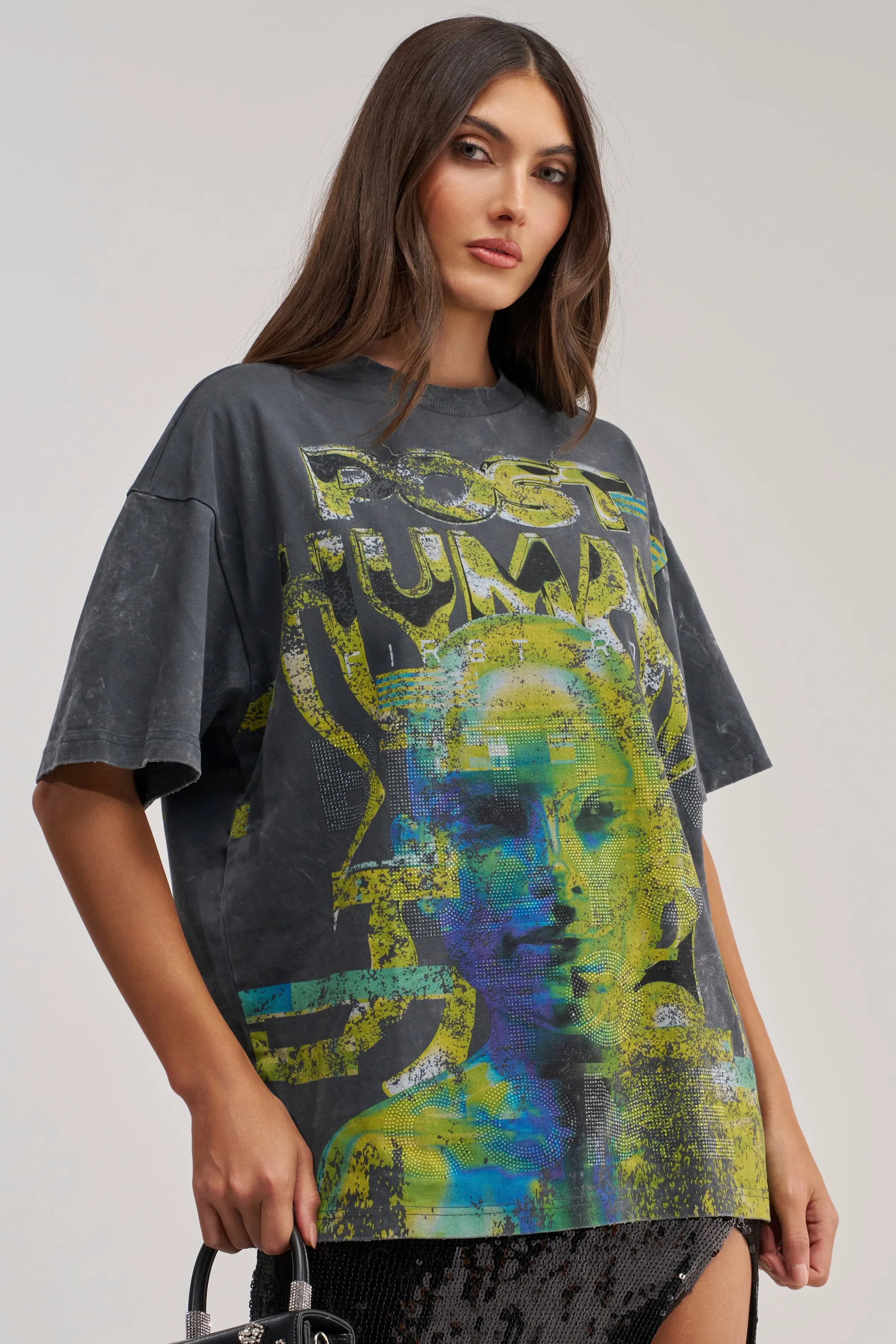 BETTER DAYS TO COME OVERSIZED GRAPHIC TEE sold by AKIRA product image thumbnail 2