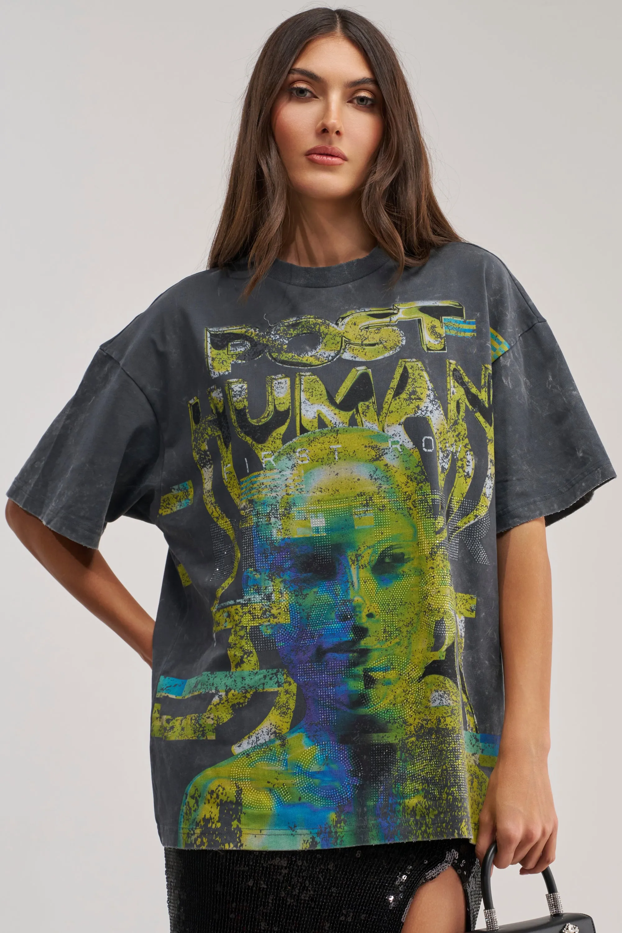 BETTER DAYS TO COME OVERSIZED GRAPHIC TEE sold by AKIRA product image thumbnail 3