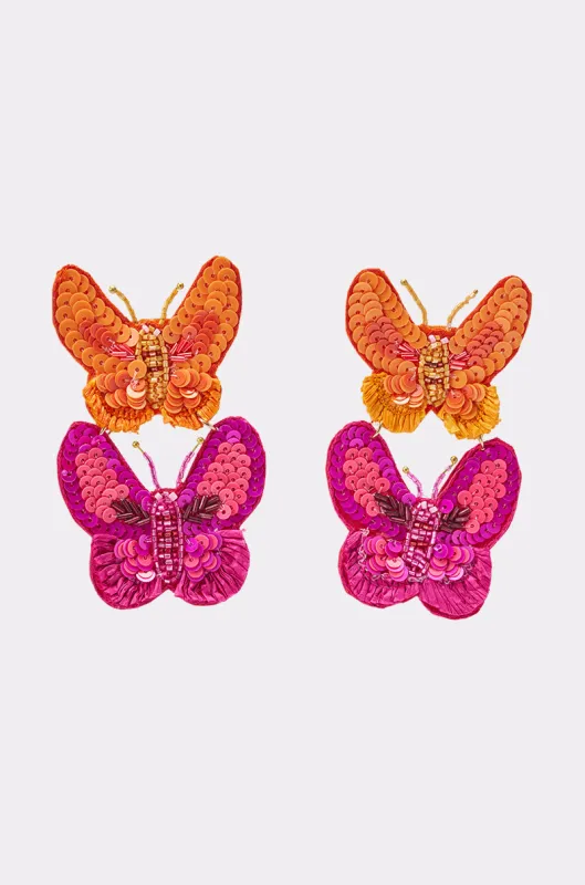 SUMMER LOVIN BUTTERFLY EARRING made by AKIRA