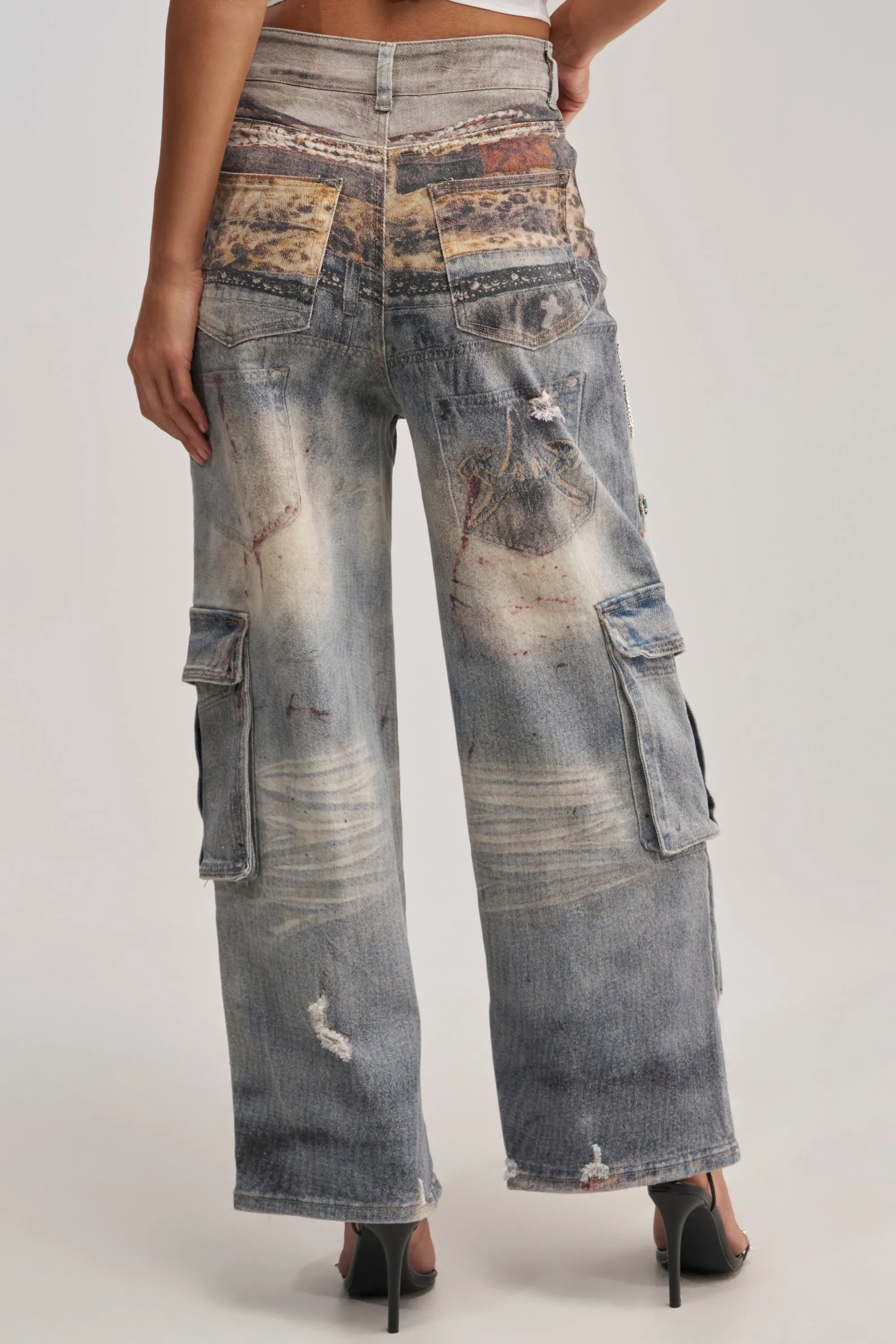 COME AND GET IT RELAXED DENIM sold by AKIRA product image thumbnail 5