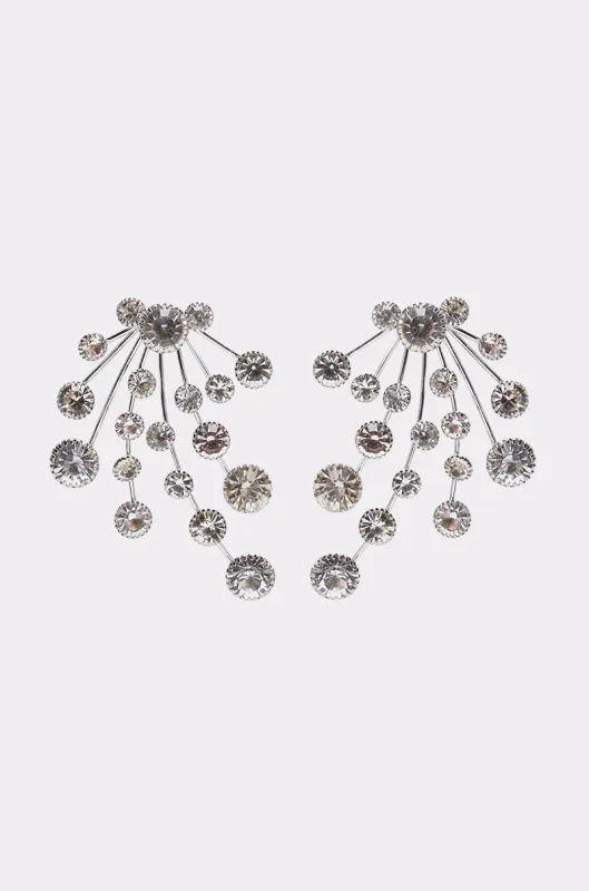 CLUSTER EARRING made by AKIRA