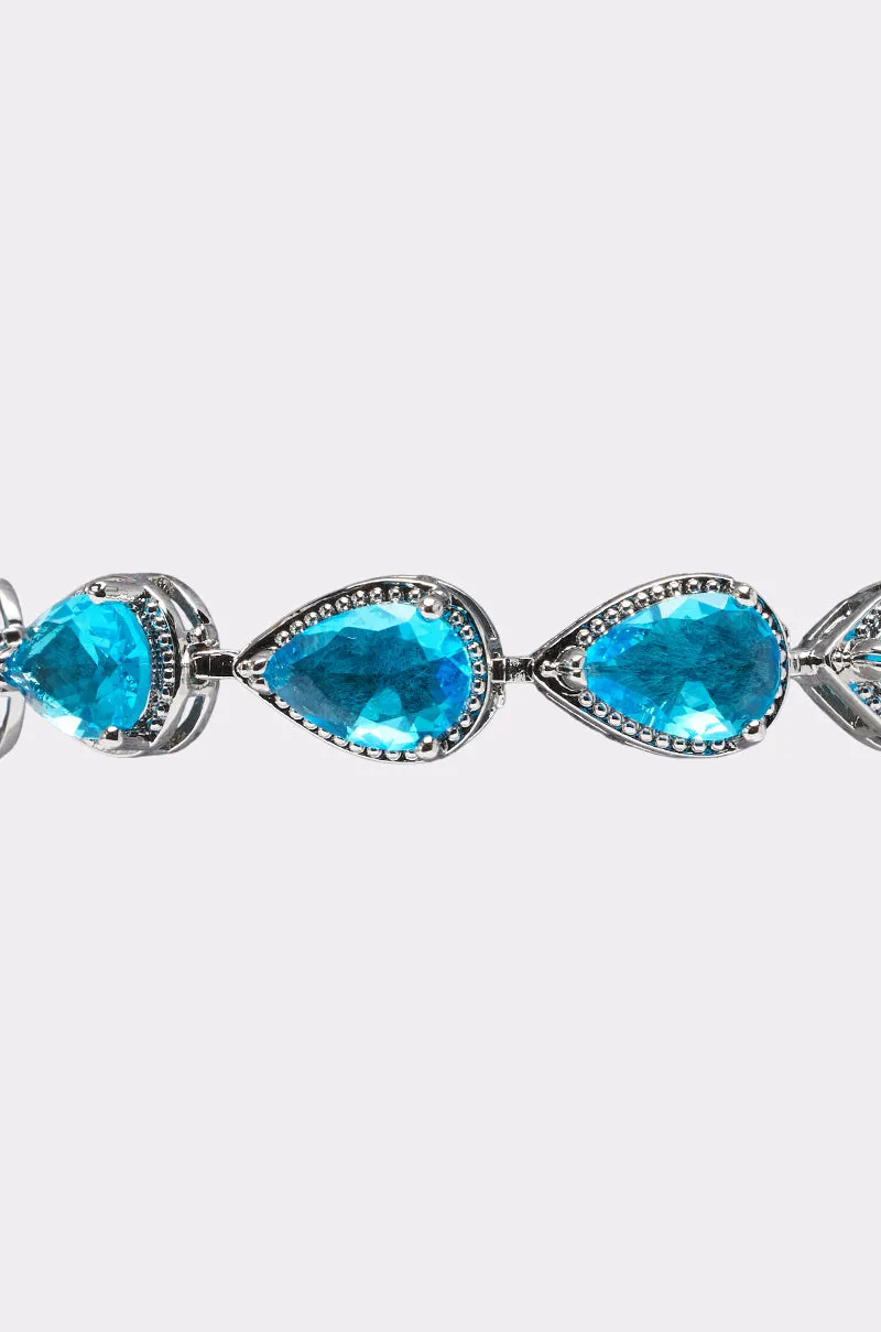 AQUA CZ BRACELET sold by AKIRA product image thumbnail 3