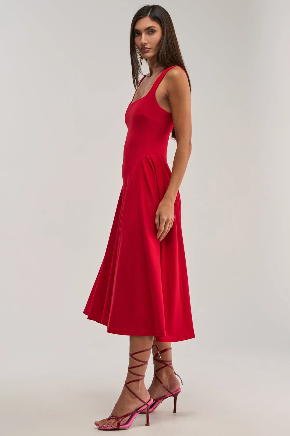 BOSS BABE MIDI DRESS sold by AKIRA product image thumbnail 4