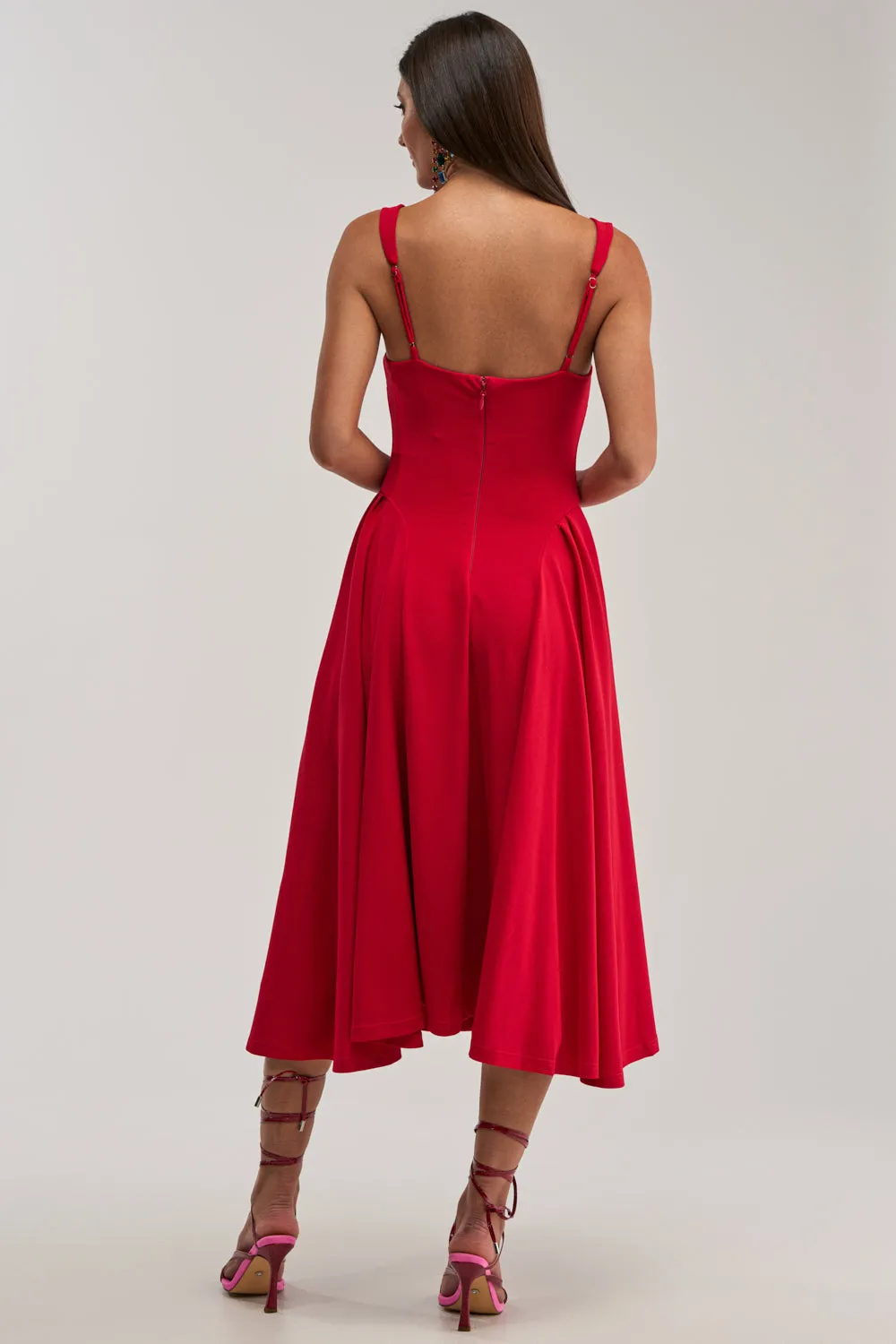 BOSS BABE MIDI DRESS sold by AKIRA product image thumbnail 5