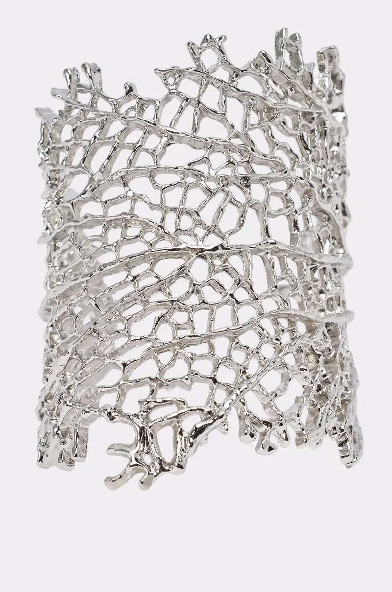AT THE EVENT BRACELET CUFF IN SILVER sold by AKIRA product image thumbnail 2