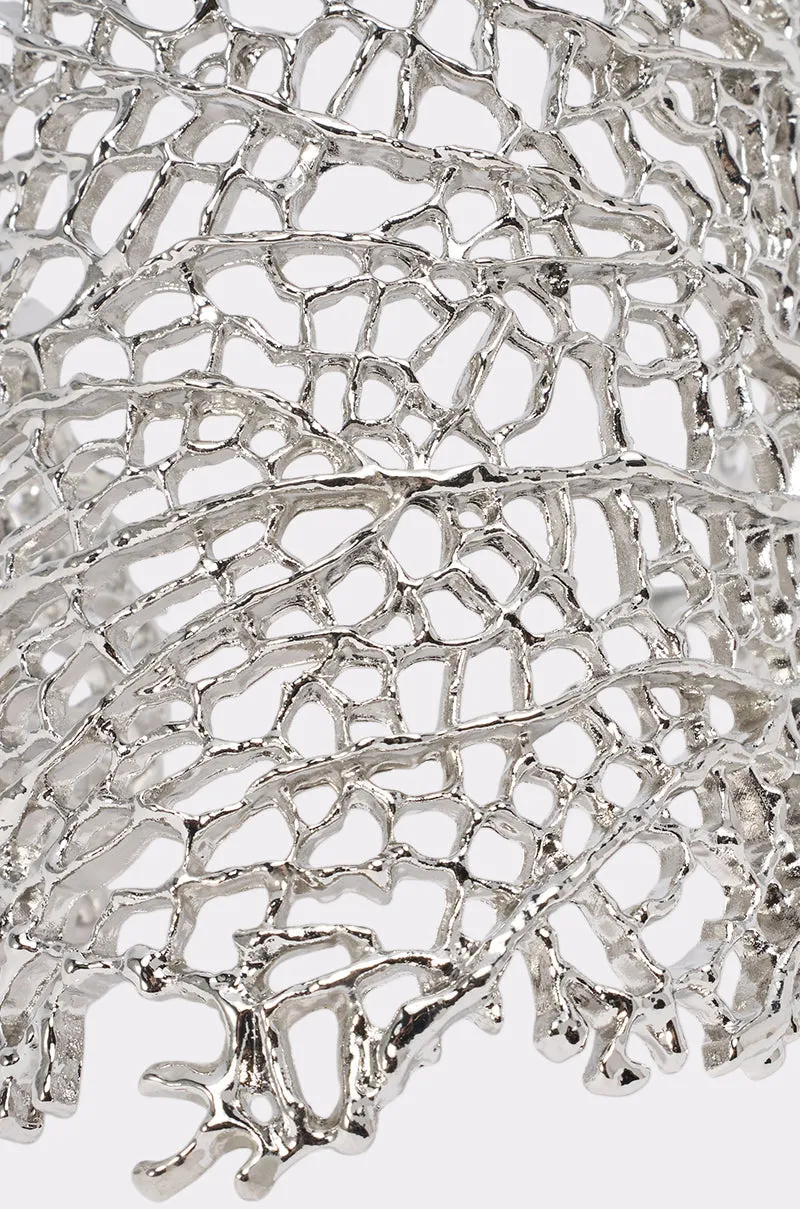 AT THE EVENT BRACELET CUFF IN SILVER sold by AKIRA product image thumbnail 4