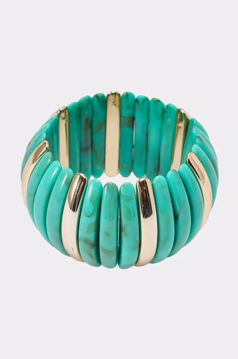 DISC BRACELET IN TURQUOISE sold by AKIRA product image thumbnail 3