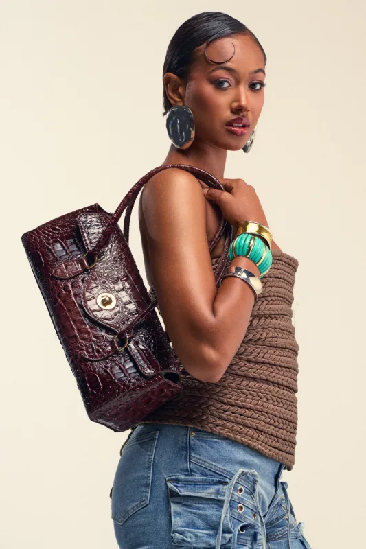 CROCODILE TEARS PURSE made by AKIRA