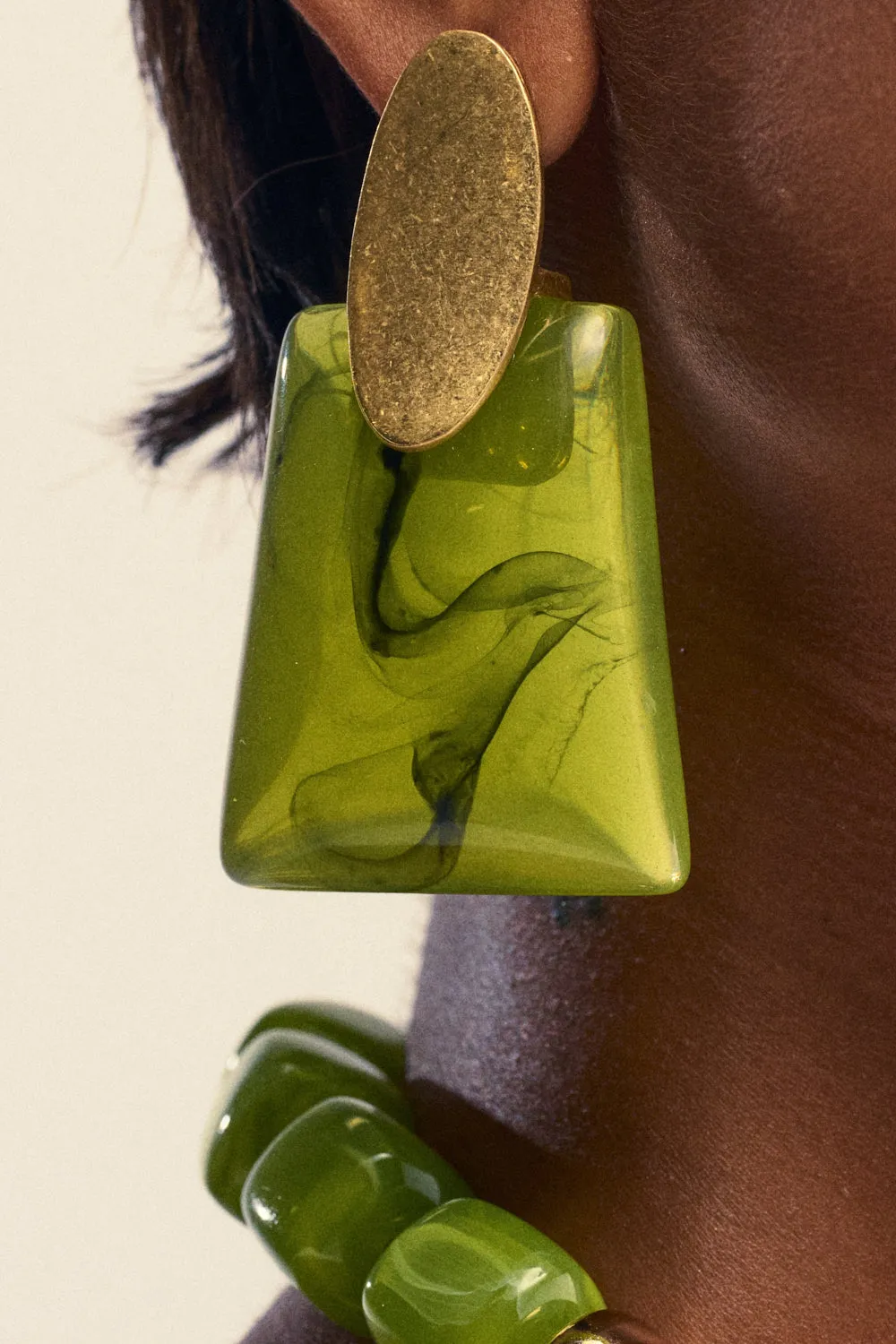 LIME LIGHT DROP EARRINGS sold by AKIRA