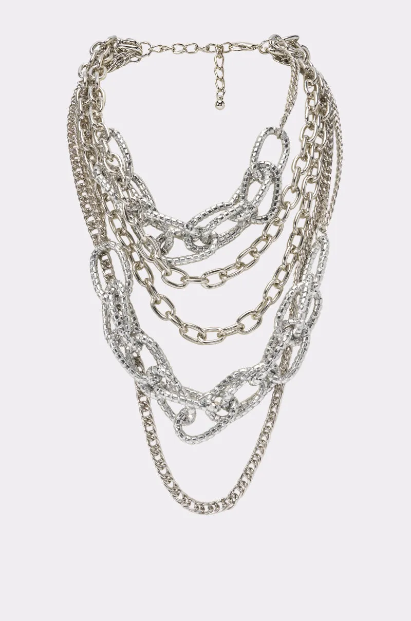 LAYERS ON LAYERS NECKLACE sold by AKIRA