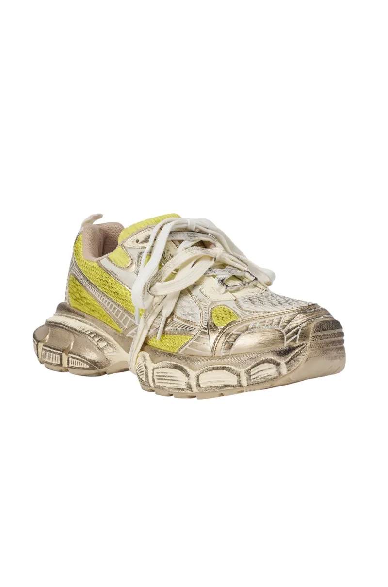 AKIRA GOLD CALU CITRON YELLOW SNEAKER sold by AKIRA product image thumbnail 5