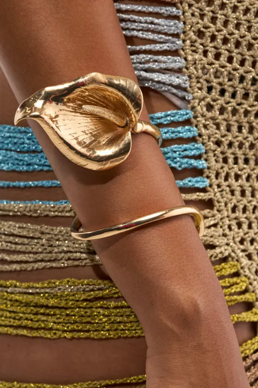 TULIP BRACELET CUFF made by AKIRA