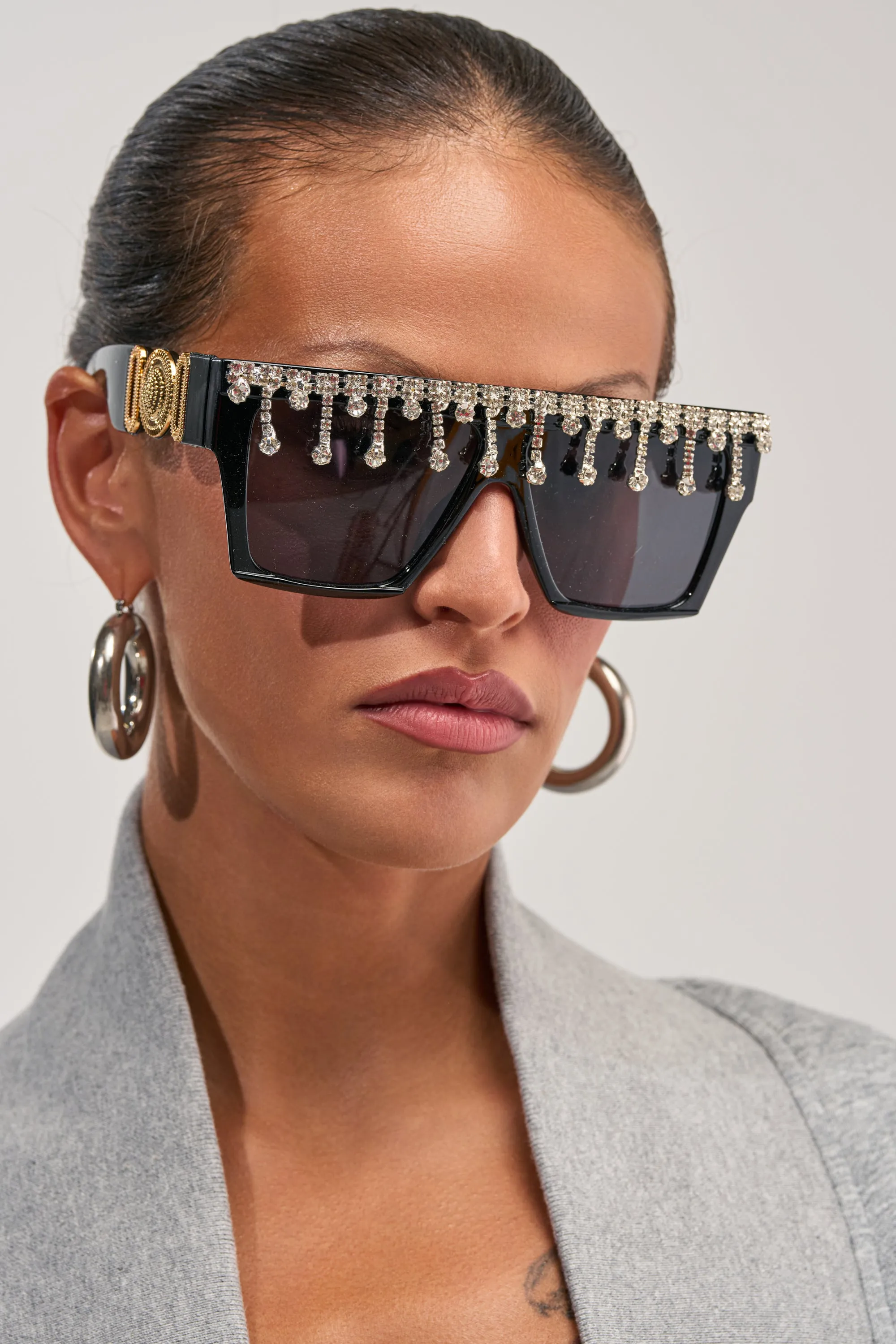 DIAMOND SHIELD SUNGLASSES sold by AKIRA product image thumbnail 2