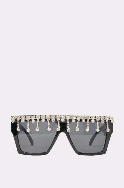DIAMOND SHIELD SUNGLASSES made by AKIRA