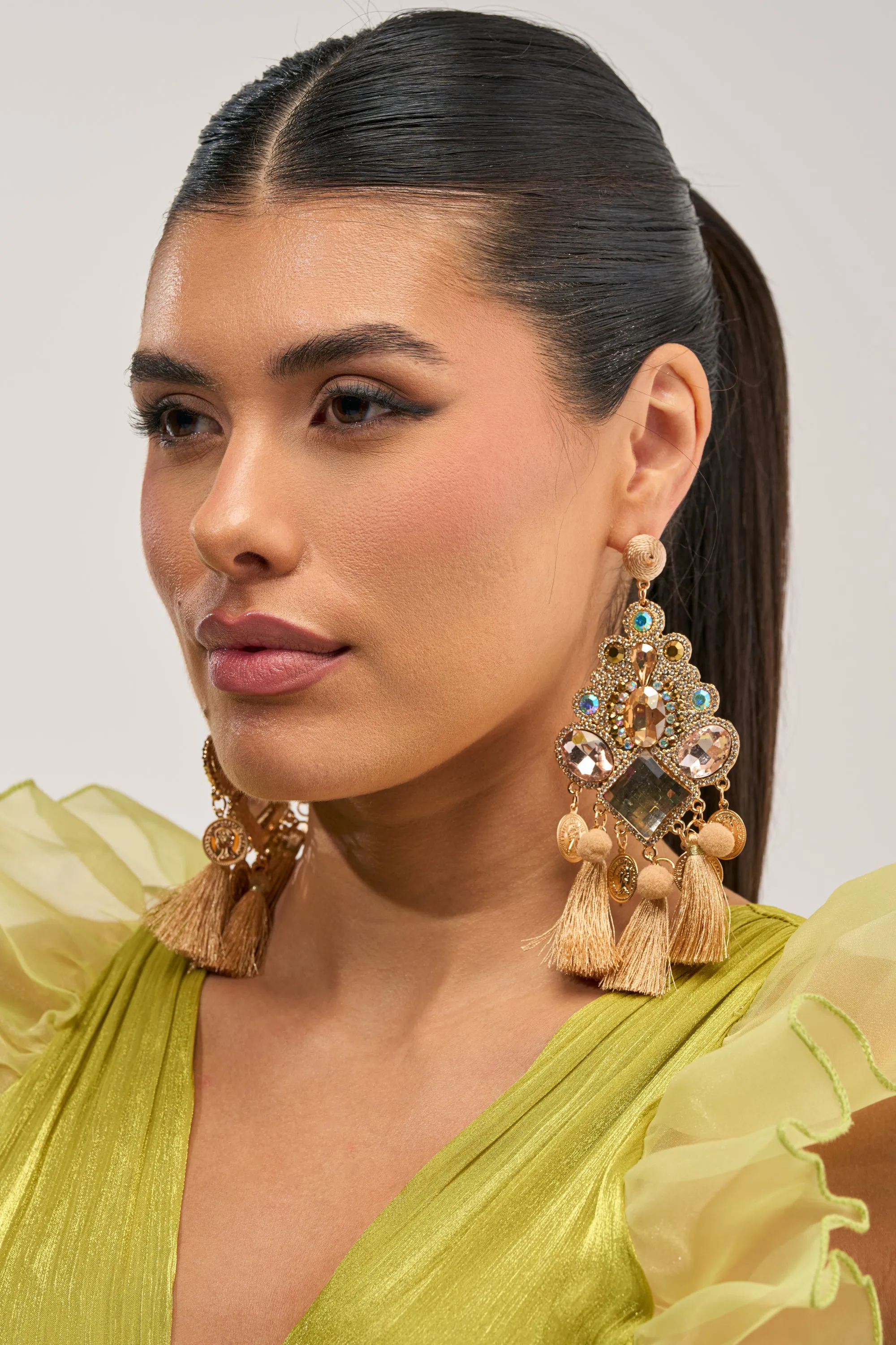 BOHO VIBES TASSEL EARRING sold by AKIRA product image thumbnail 2