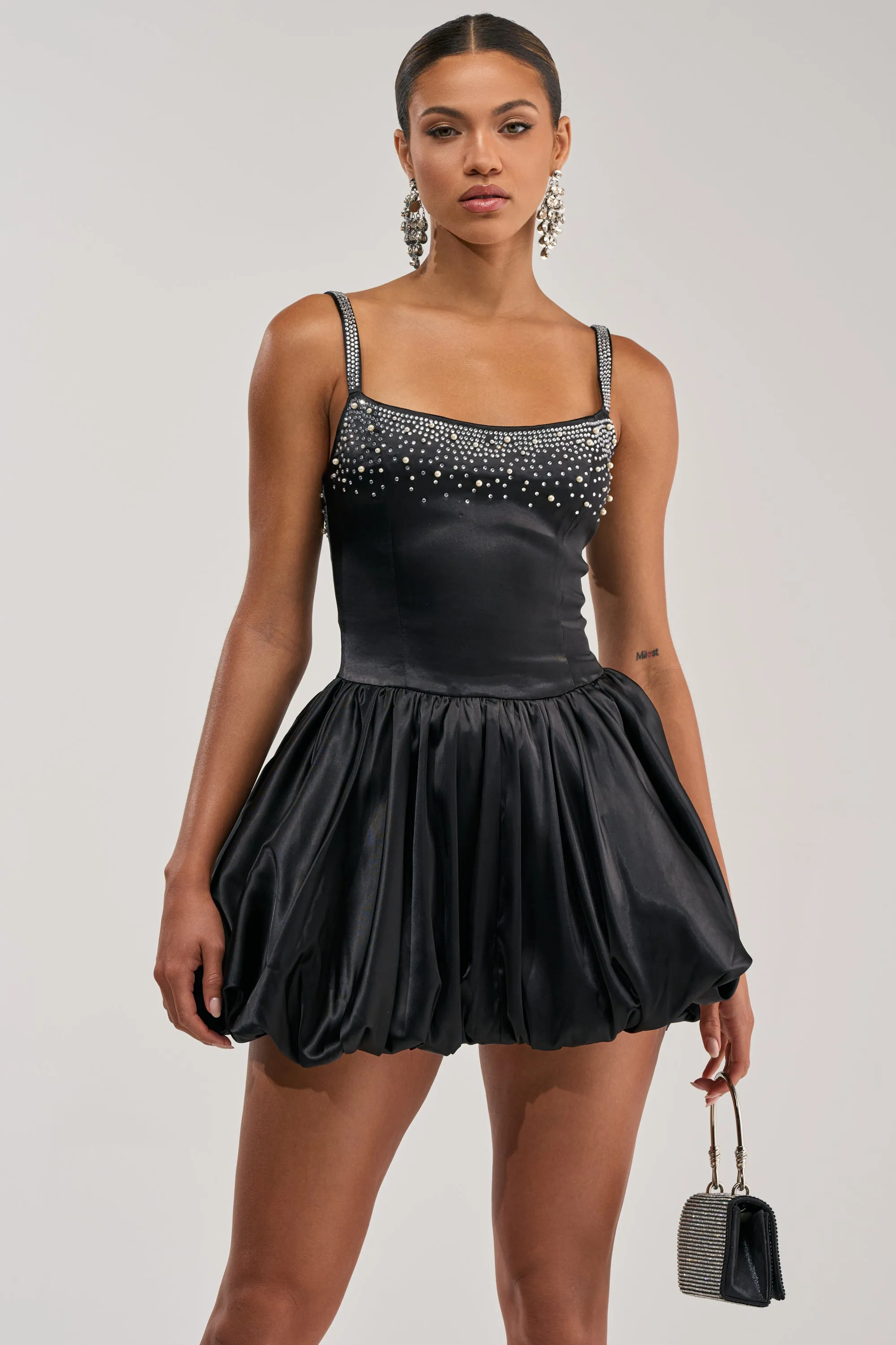 COSMIC DREAM EMBELLISHED MINI DRESS sold by AKIRA product image thumbnail 4