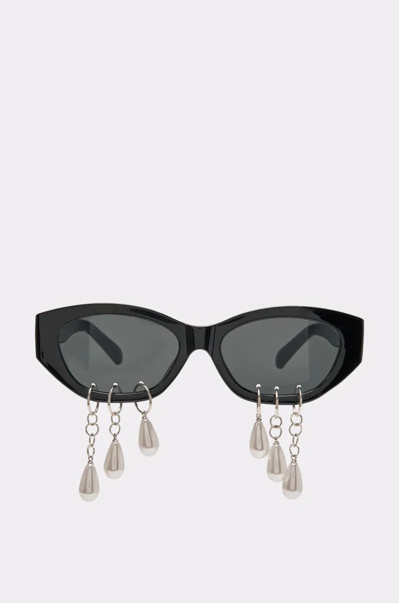 PEARL TEARS SUNGLASSES sold by AKIRA