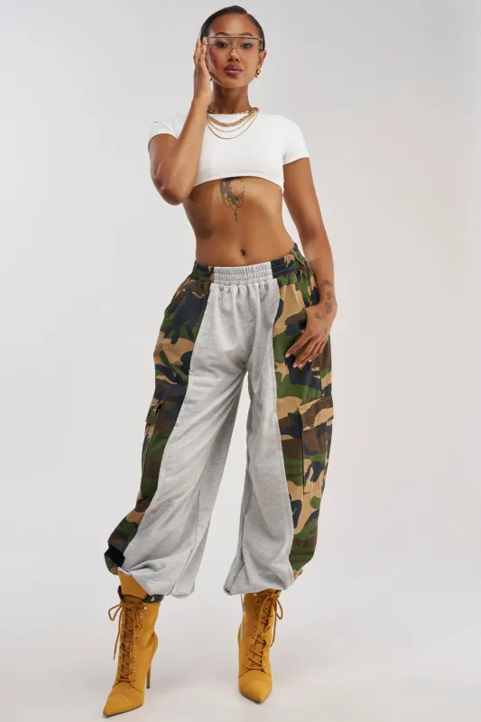 COOLEST ON THE BLOCK CAMO JOGGER made by AKIRA