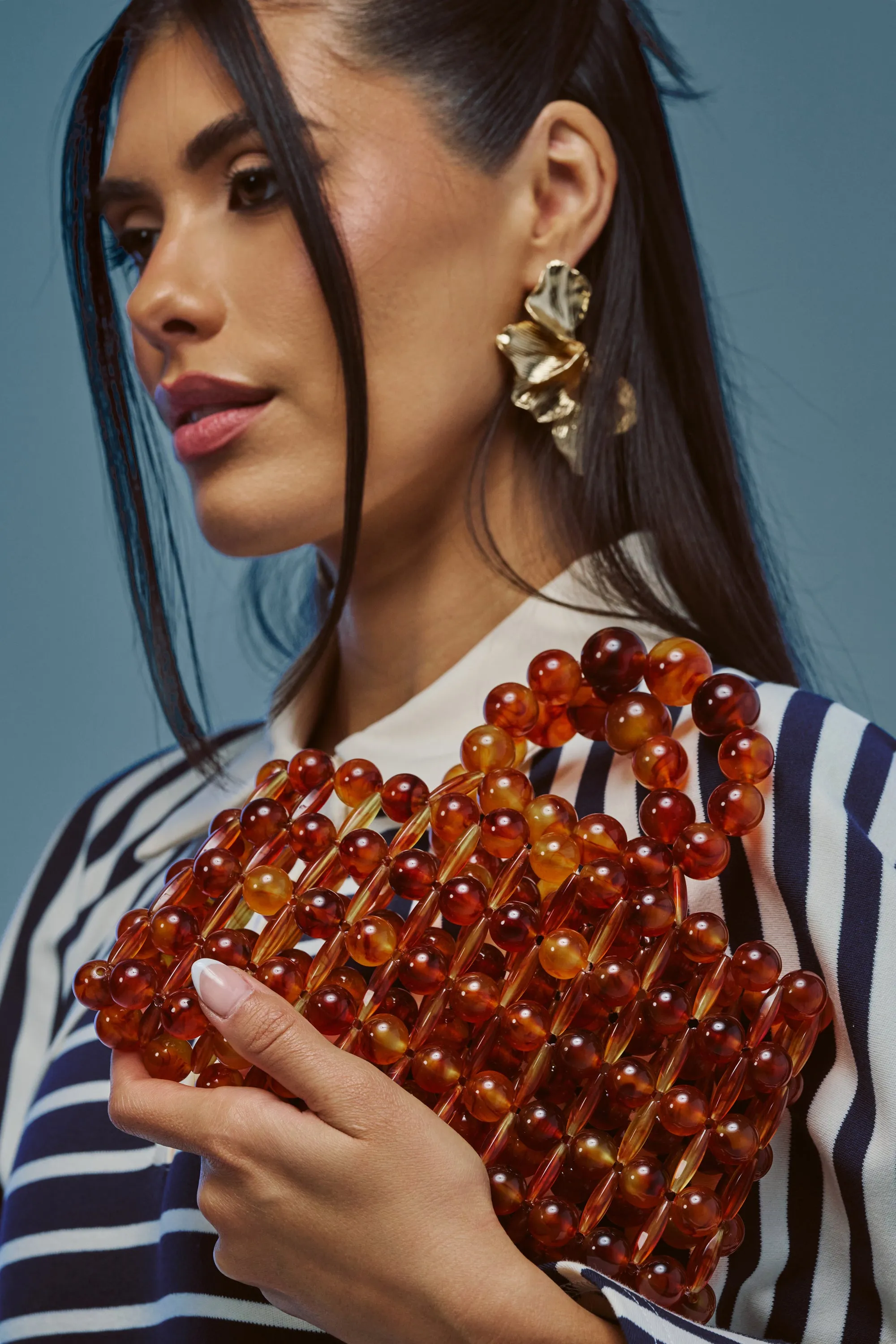 ALWAYS SUMMER BEADED PURSE sold by AKIRA