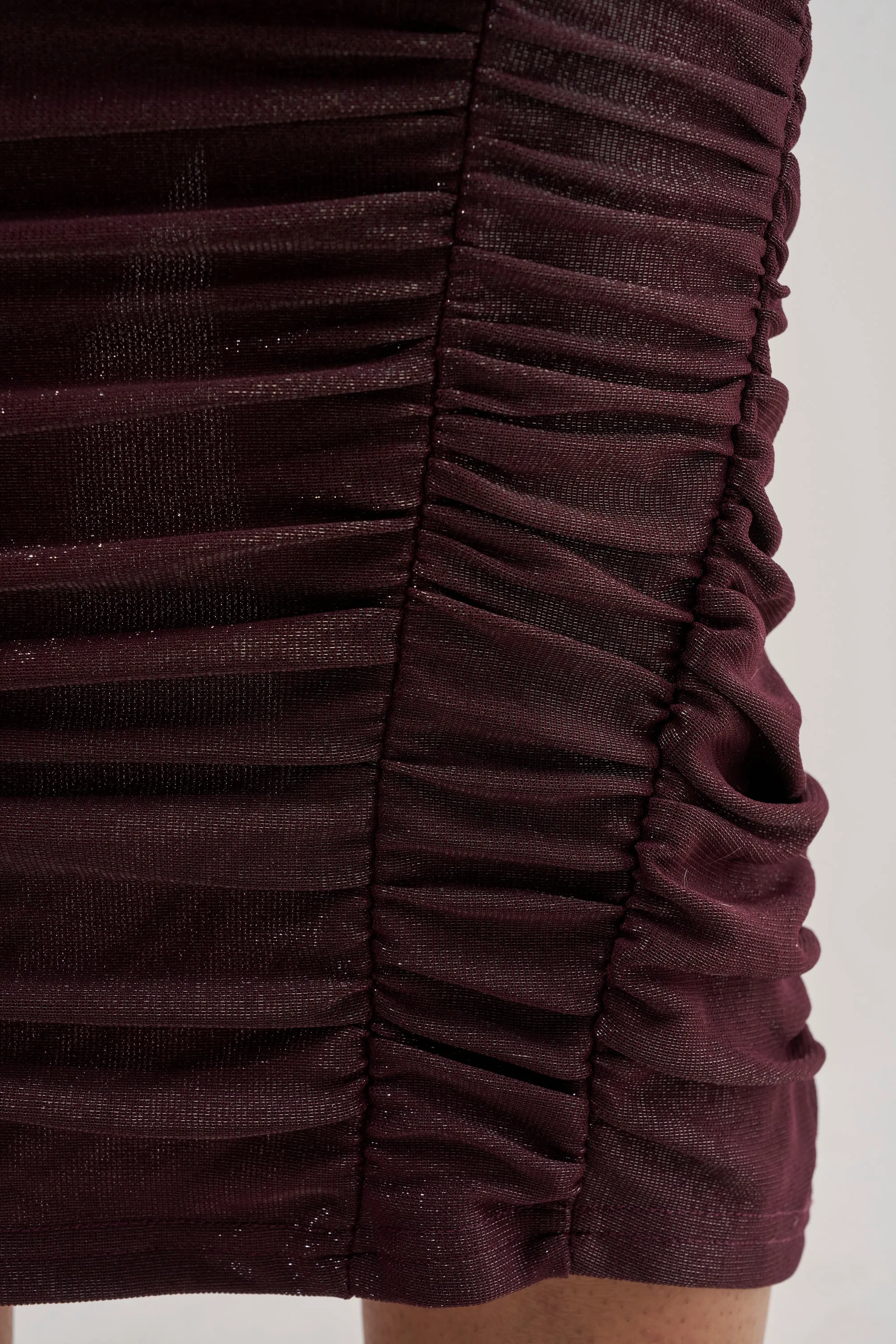 FOREVER FLIRTY RUCHED MIDI DRESS sold by AKIRA product image thumbnail 5
