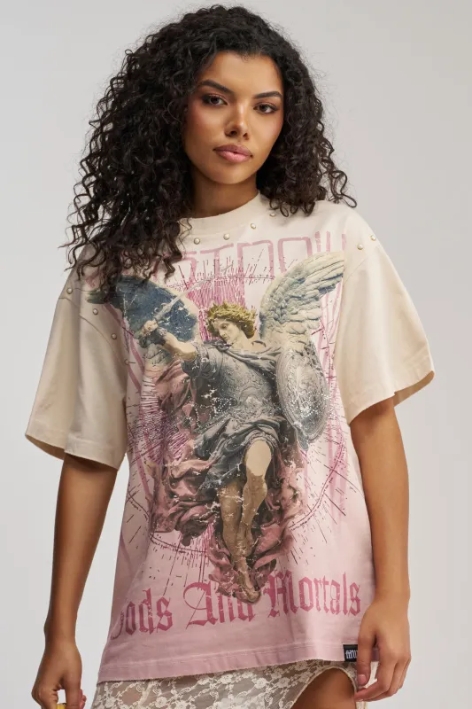 FIRST ROW HEAVEN SENT CHAOS GRAPHIC TEE made by AKIRA