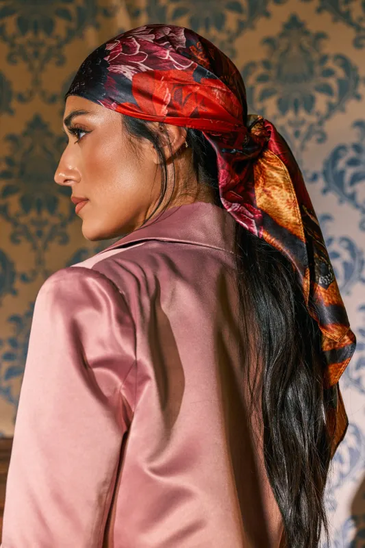 UNTAMED PETALS SCARF made by AKIRA