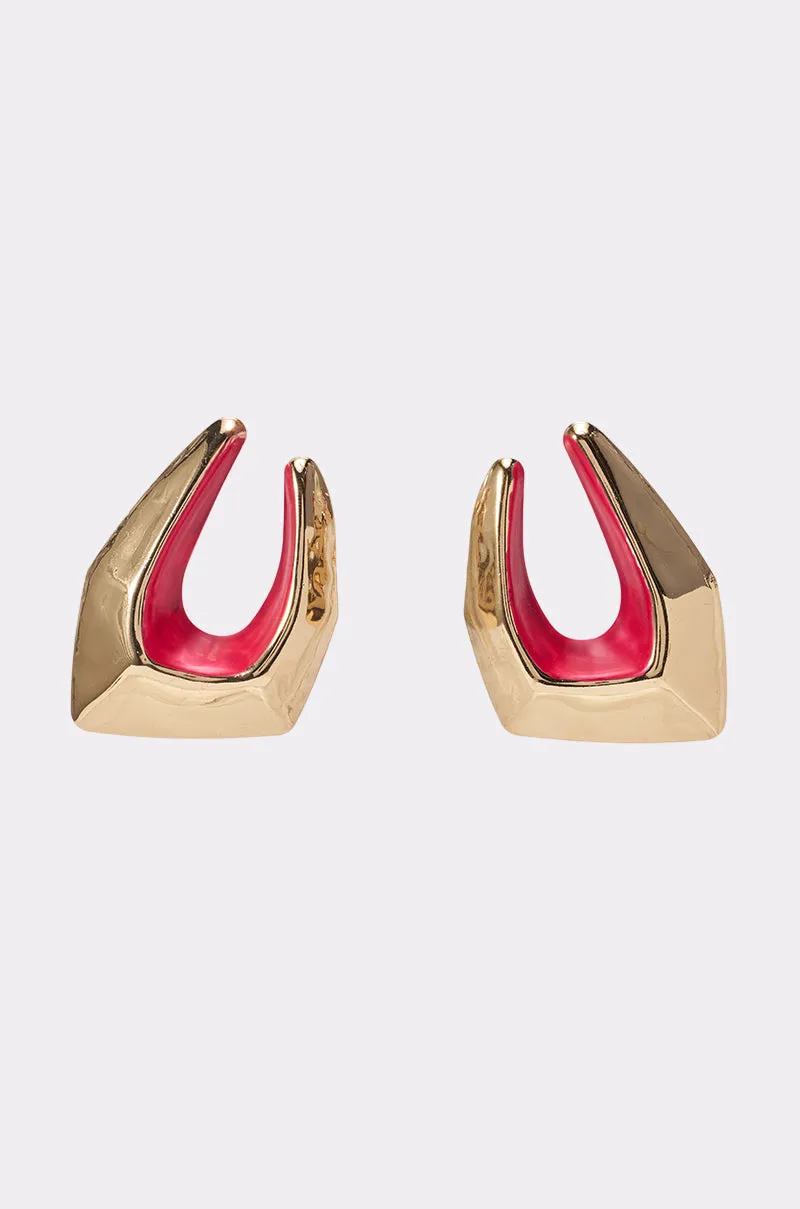 RED FLAG ENERGY EARRINGS sold by AKIRA