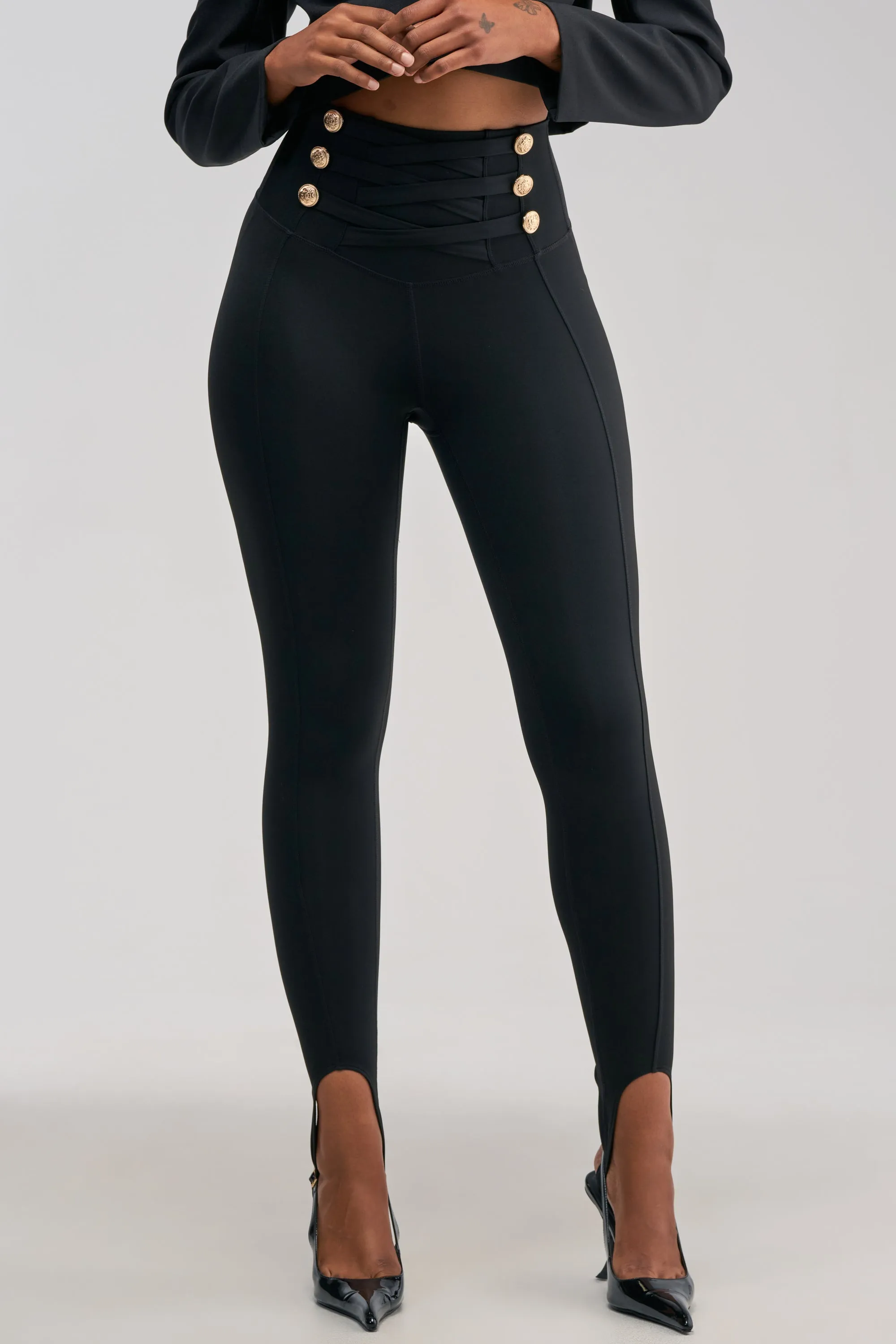 COME AND BUY IT STIRRUP LEGGING sold by AKIRA product image thumbnail 3