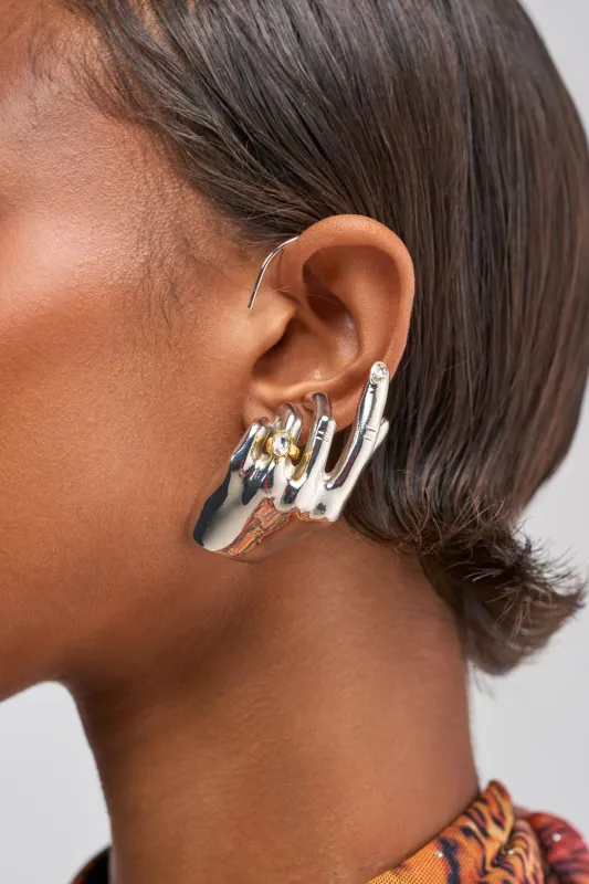 FIRST CHOICE STATEMENT EARRING CUFF made by AKIRA