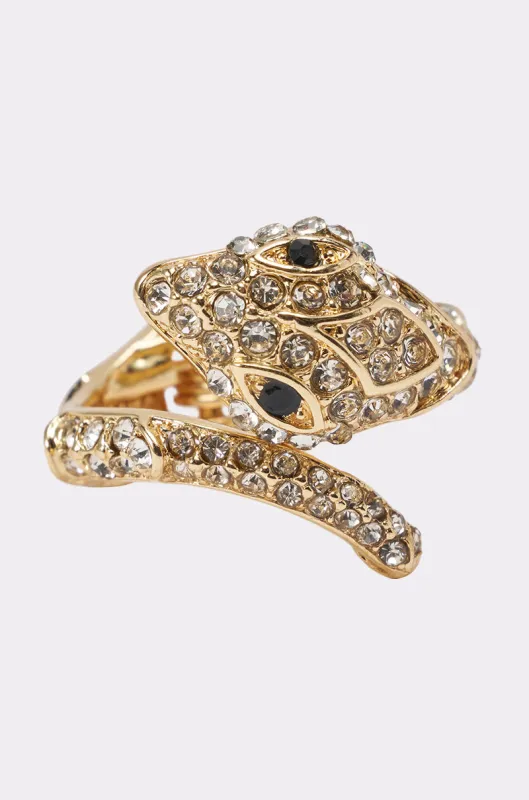 WRAPPED AROUND YOUR FINGER SNAKE RING made by AKIRA