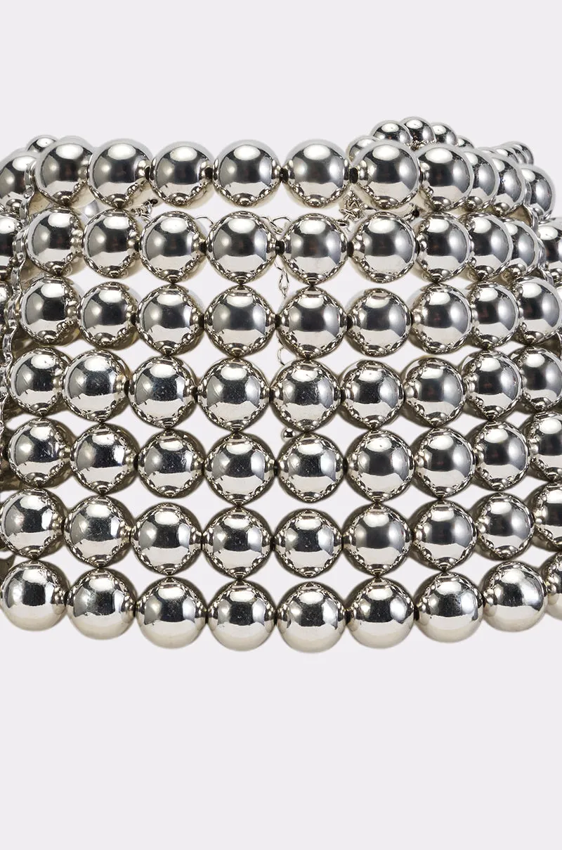FULL FORCE CHOKER IN SILVER sold by AKIRA product image thumbnail 3