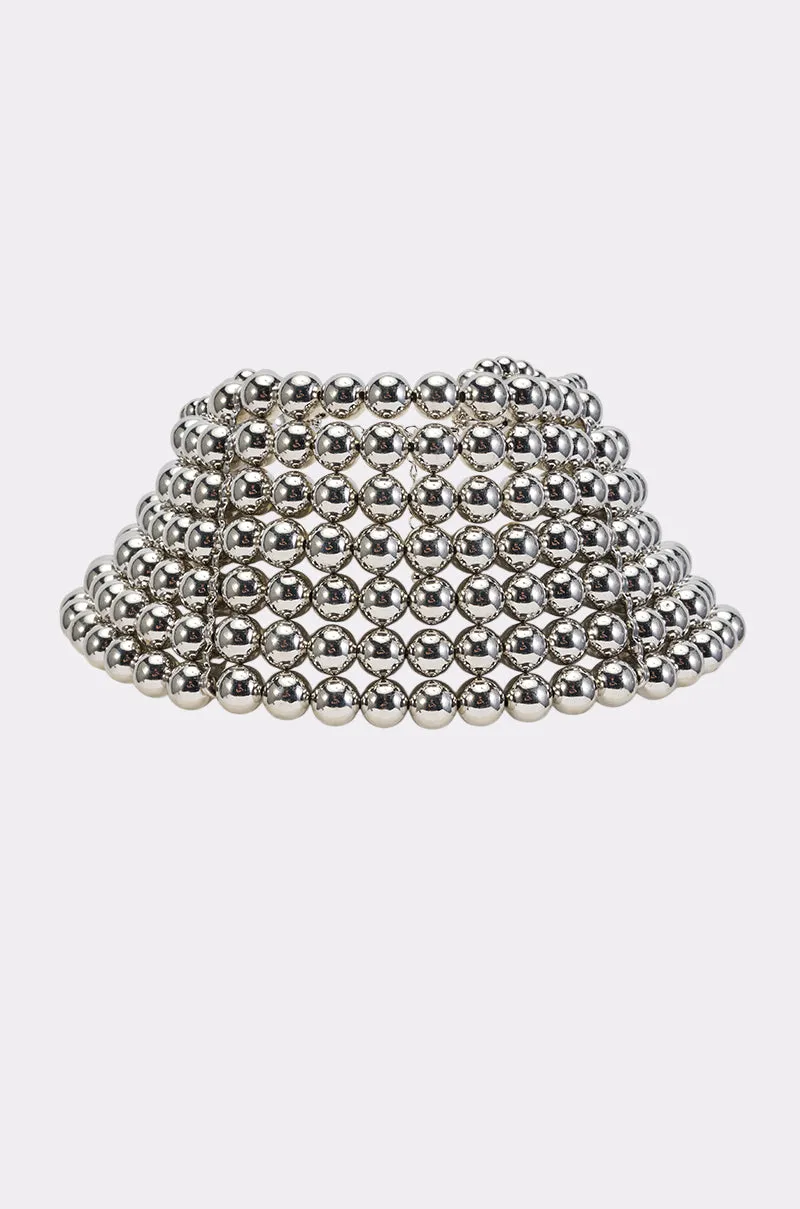 FULL FORCE CHOKER IN SILVER sold by AKIRA product image thumbnail 2