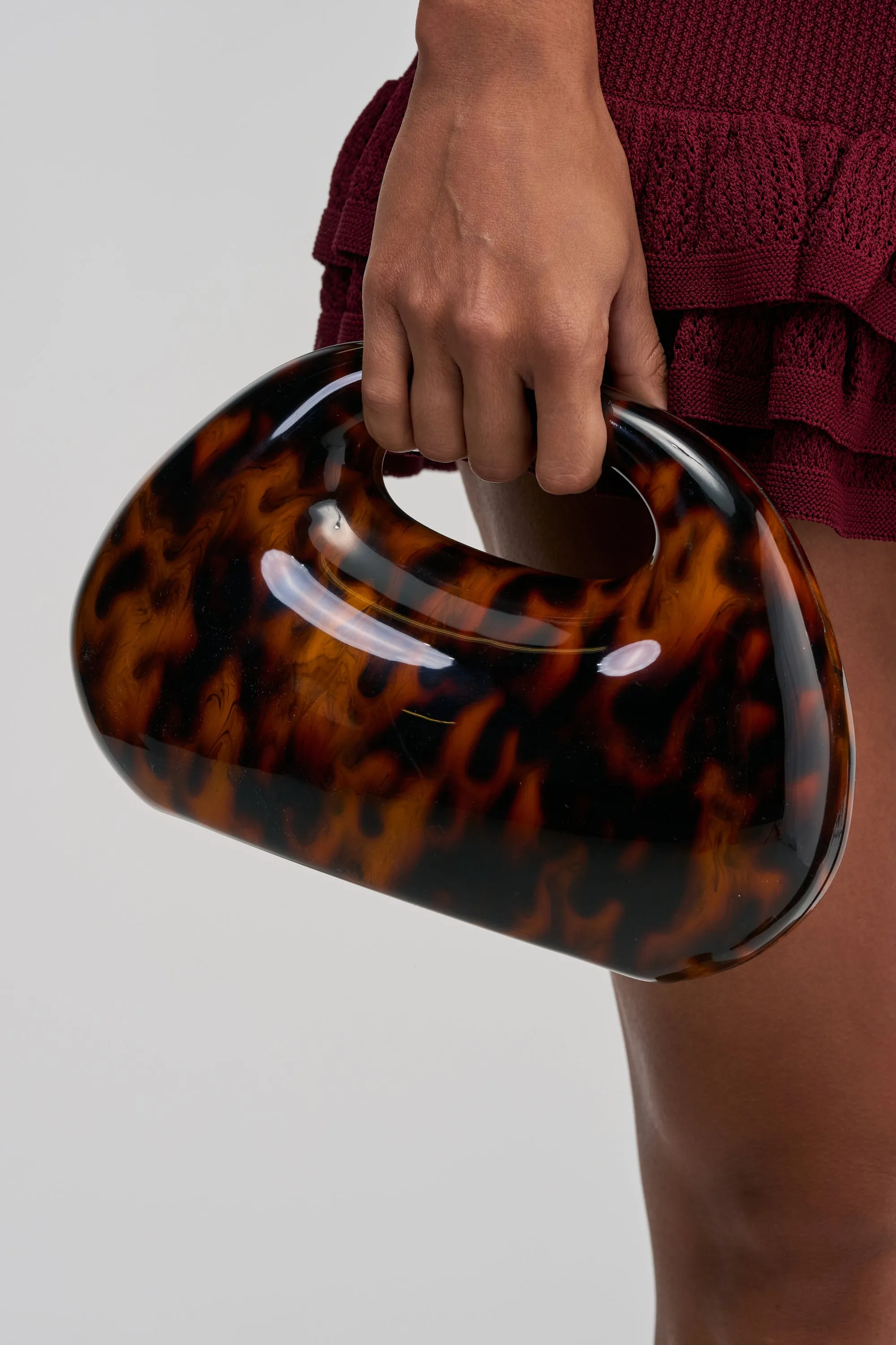 TORTOISE CLUTCH sold by AKIRA product image thumbnail 3