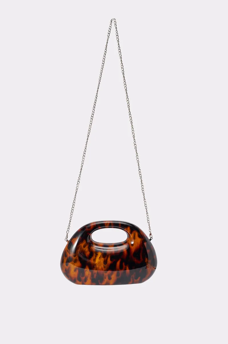 TORTOISE CLUTCH sold by AKIRA product image thumbnail 4