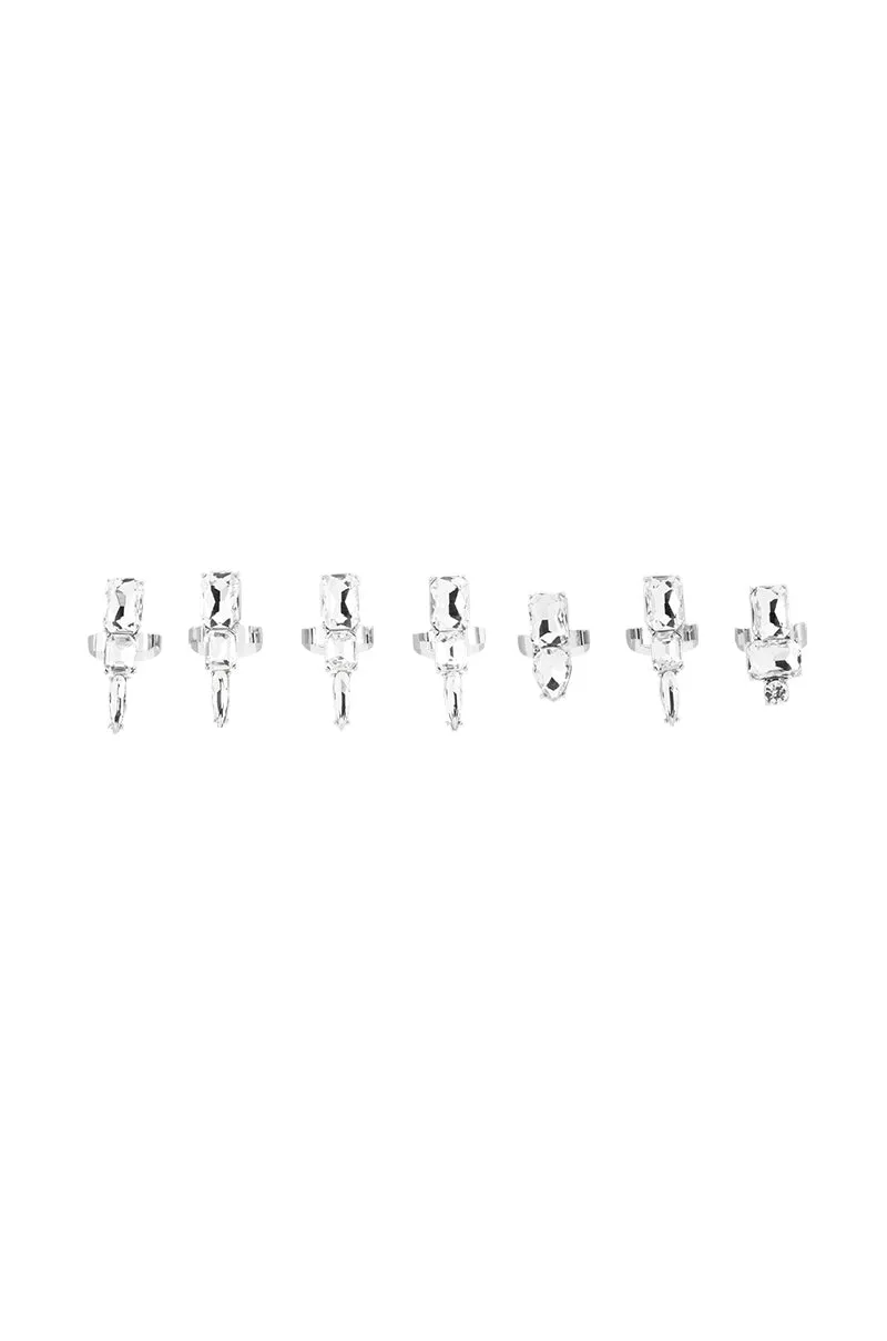 BLING OF ARMOR RING SET sold by AKIRA product image thumbnail 2