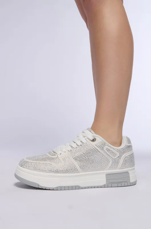 AZALEA WANG KAYLANI WHITE SNEAKER sold by AKIRA