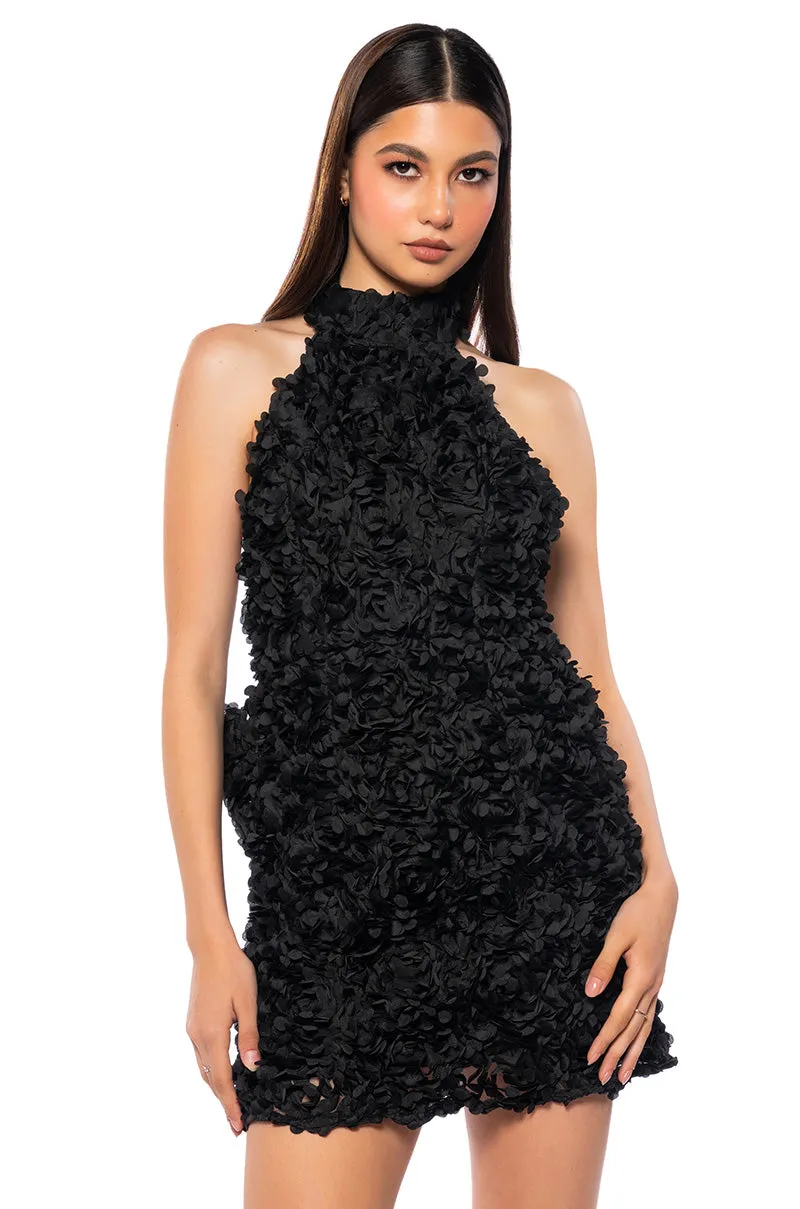 TREAT ME WELL TEXTURED MINI DRESS sold by AKIRA