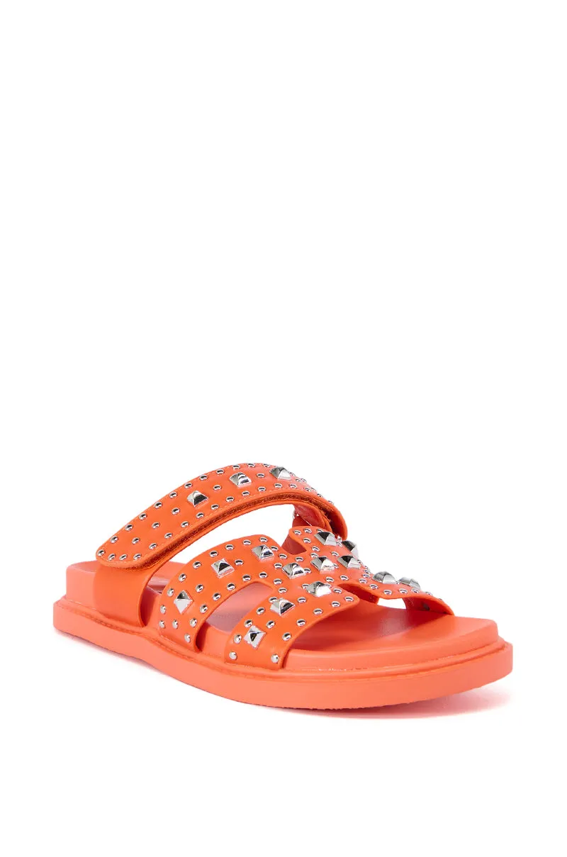AZALEA WANG KEPLER ORANGE SANDAL sold by AKIRA product image thumbnail 4
