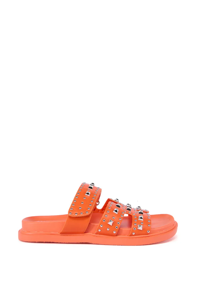 AZALEA WANG KEPLER ORANGE SANDAL sold by AKIRA product image thumbnail 3