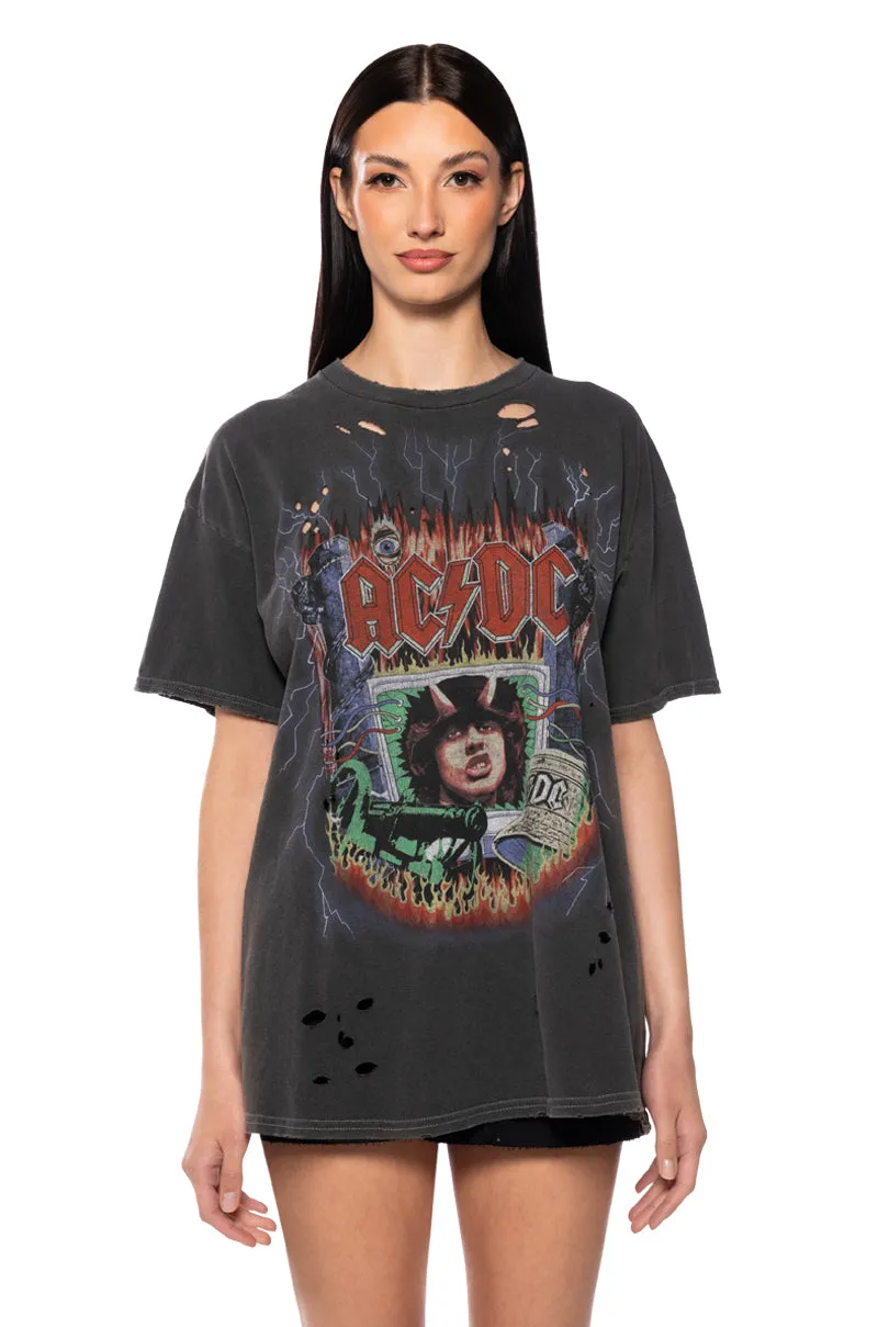 ACDC ANGUS ENERGY BAND T SHIRT sold by AKIRA product image thumbnail 2