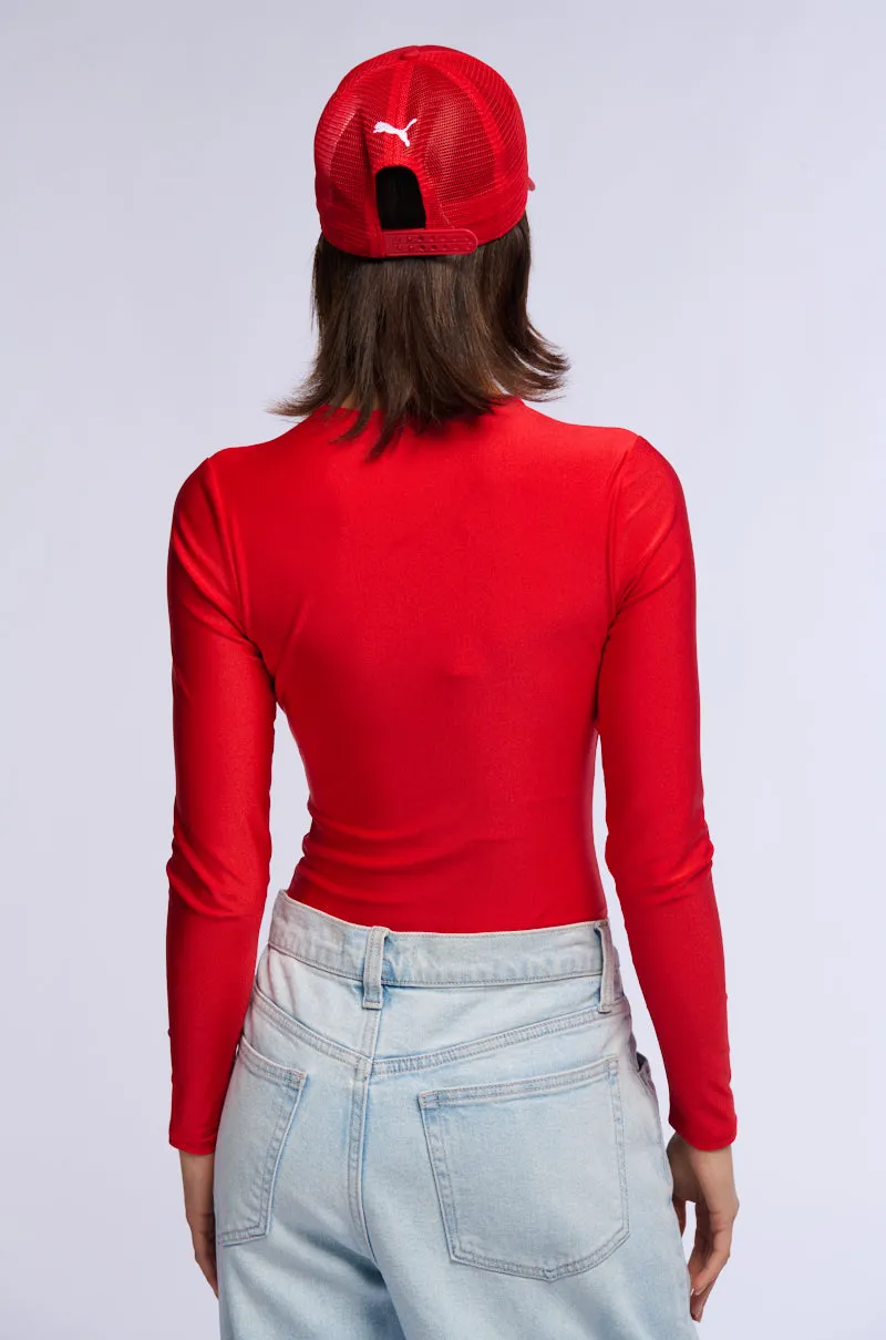 PAXTON NEW DISCO LONG SLEEVE BODYSUIT sold by AKIRA product image thumbnail 4