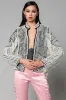 LUXE ALL OVER PEARL ALIX JACKET sold by AKIRA