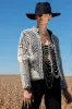 LUXE ALL OVER PEARL ALIX JACKET sold by AKIRA