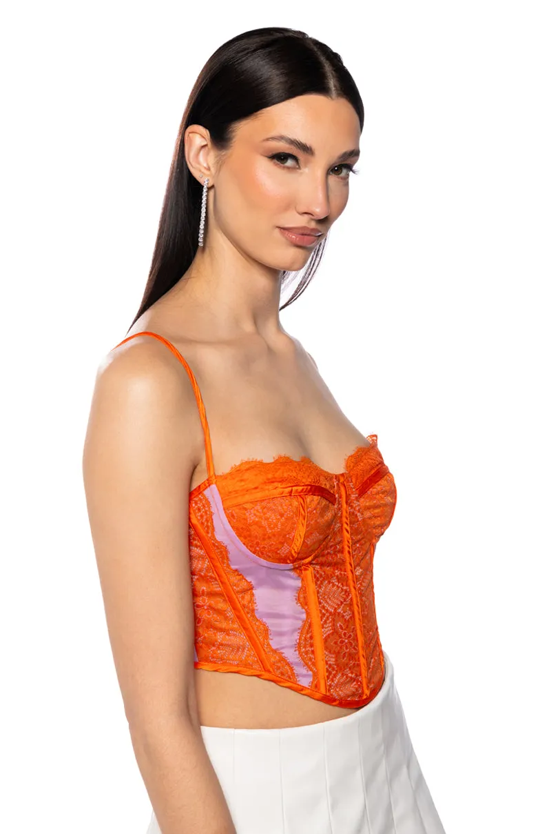 EMBER LACE CORSET sold by AKIRA product image thumbnail 2