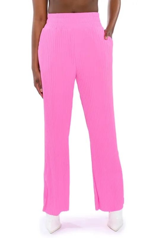 LUCY HIGH RISE WIDE LEG PANT sold by AKIRA